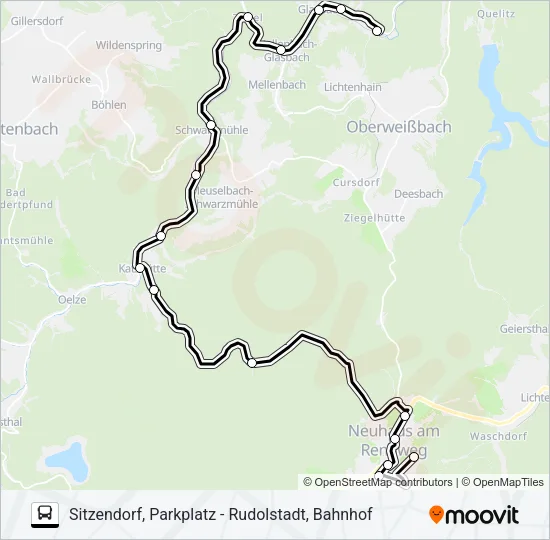 302 Bus Line Map