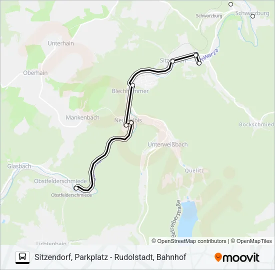 302 Bus Line Map