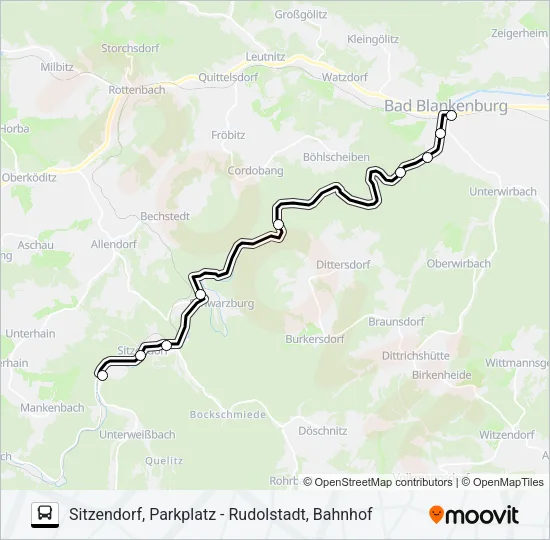 302 Bus Line Map