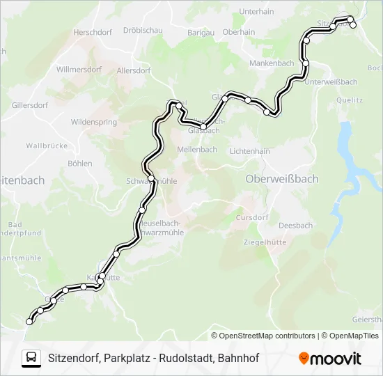 Автобус 302: карта маршрута