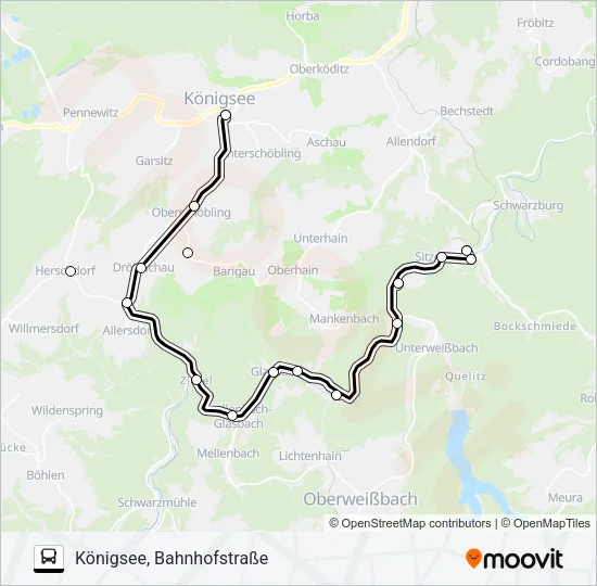 331 Bus Line Map