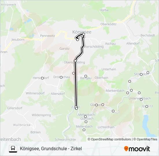 331 Bus Line Map