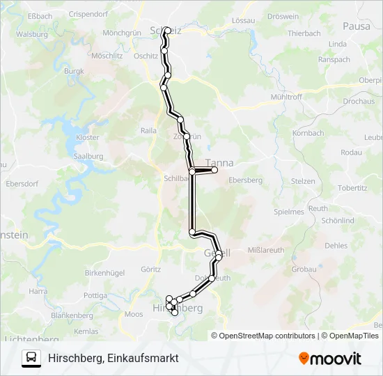 710 Bus Line Map