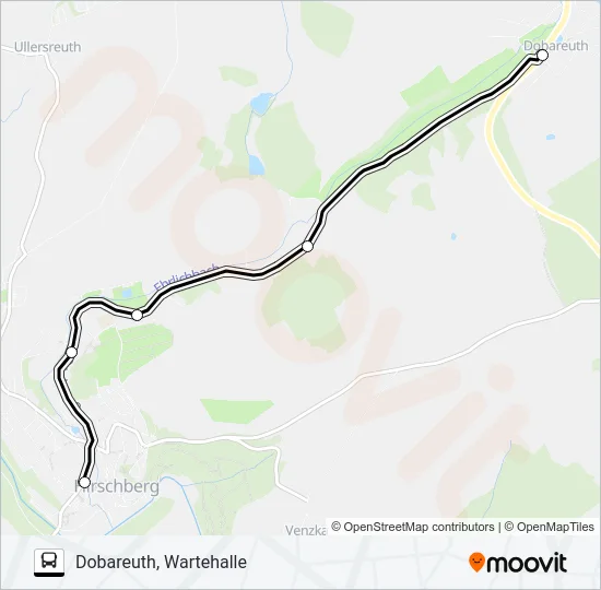 710 Bus Line Map