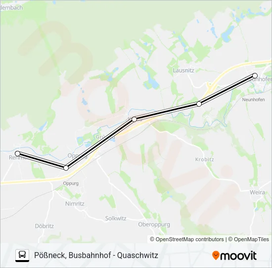 971 Bus Line Map