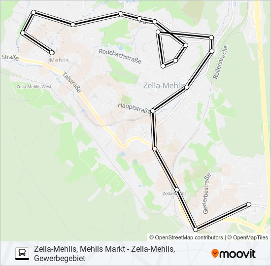 31 bus Line Map