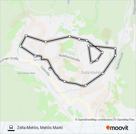 32 bus Line Map