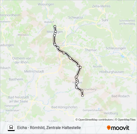404 Bus Line Map