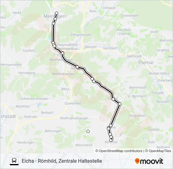 404 Bus Line Map