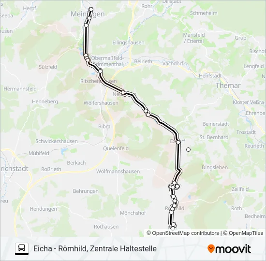 404 Bus Line Map