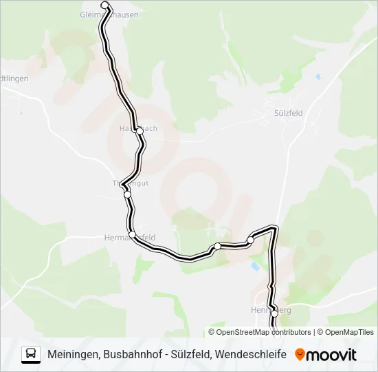 408 Bus Line Map