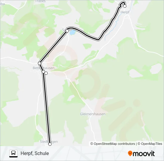 409 Bus Line Map