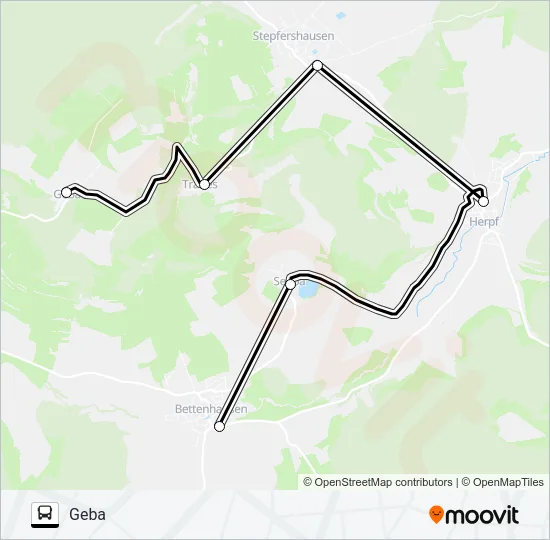 409 Bus Line Map