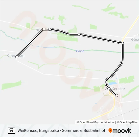 206 Bus Line Map