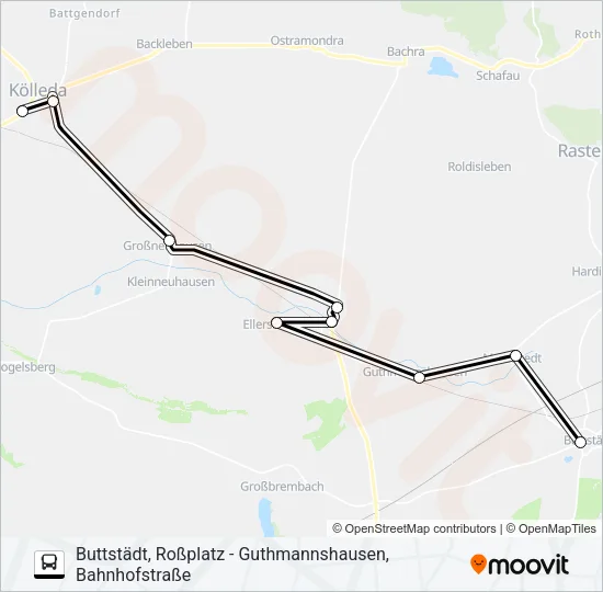 Автобус 277: карта маршрута