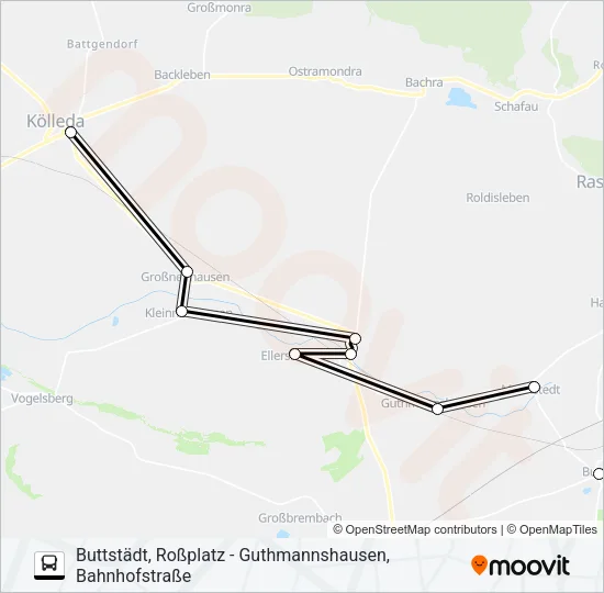 Автобус 277: карта маршрута