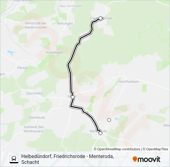 Автобус 124: карта маршрута