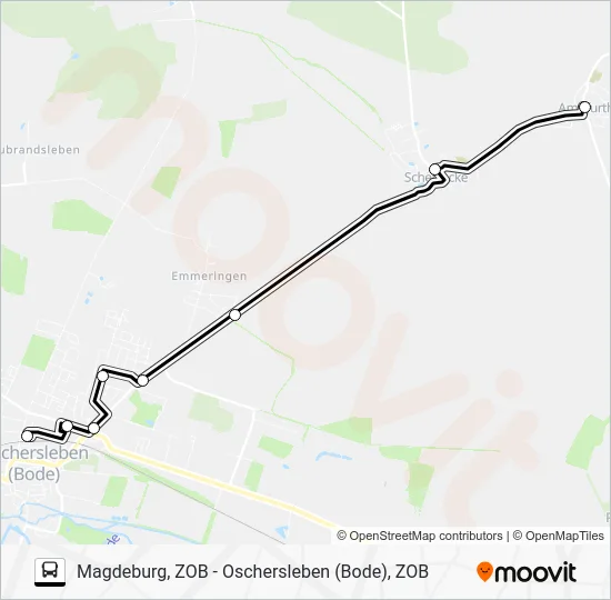 Автобус 603: карта маршрута