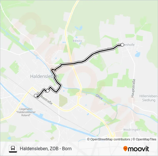 Автобус 615: карта маршрута