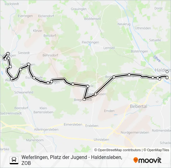 Автобус 618: карта маршрута