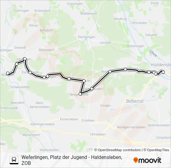 Автобус 618: карта маршрута