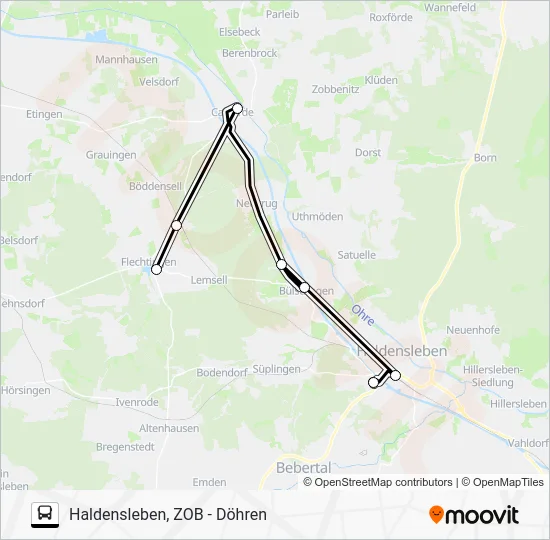 Автобус 619: карта маршрута
