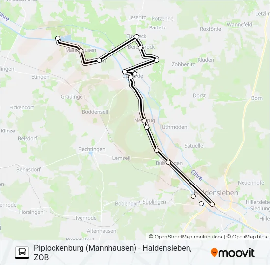 Автобус 620: карта маршрута