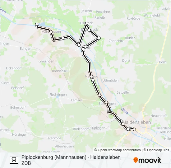 Автобус 620: карта маршрута