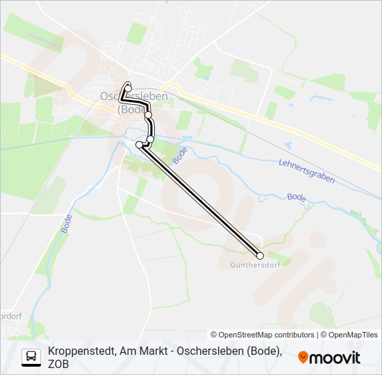 Автобус 656: карта маршрута