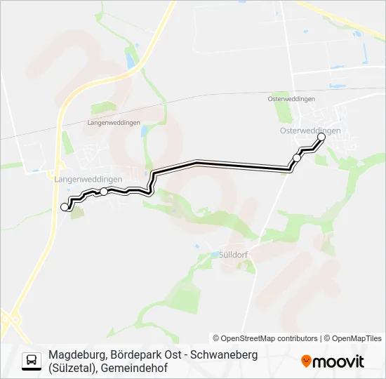 Автобус 659: карта маршрута