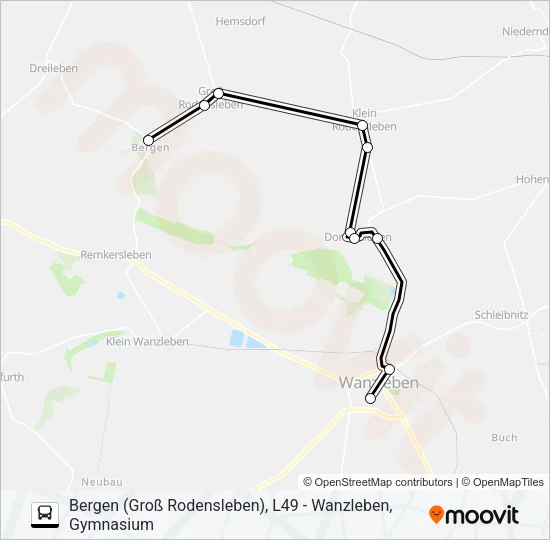 662 Bus Line Map