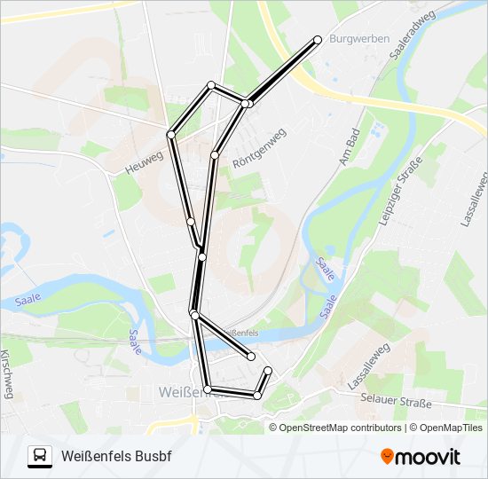 202 Route: Schedules, Stops & Maps - Weißenfels Busbf (Updated)