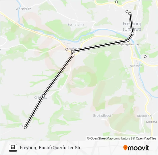 Автобус 610: карта маршрута