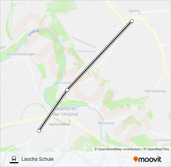 630 Bus Line Map
