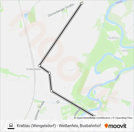 Автобус 785: карта маршрута