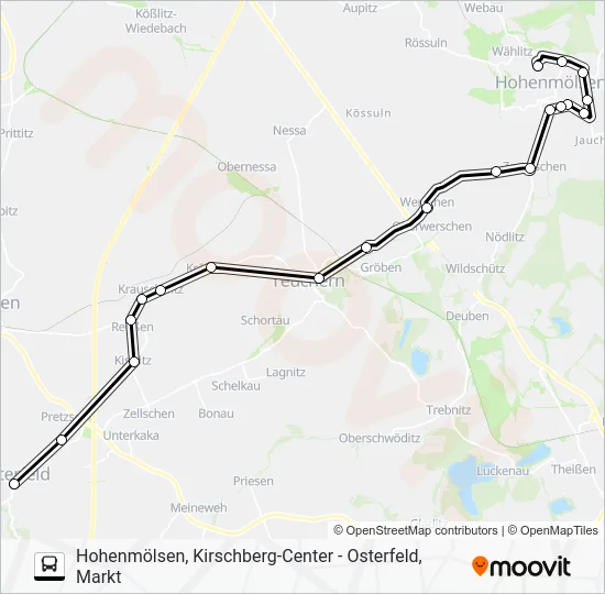 Автобус 798: карта маршрута
