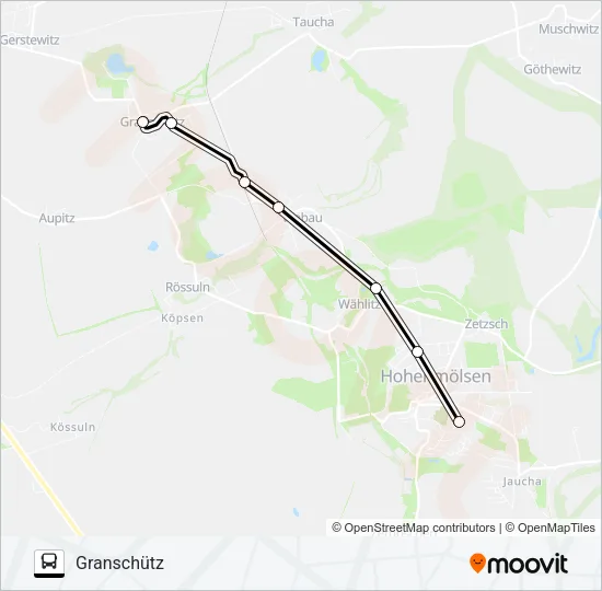 811 Bus Line Map