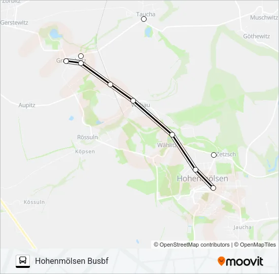 811 Bus Line Map