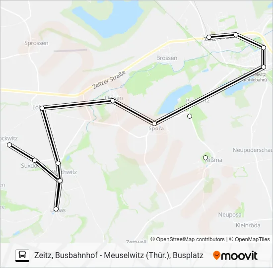 Автобус 841: карта маршрута