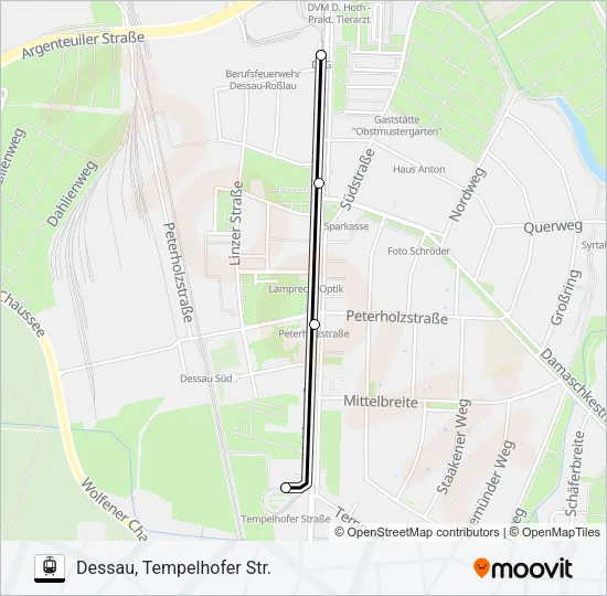 1 Light Rail Line Map