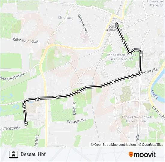 3 Light Rail Line Map