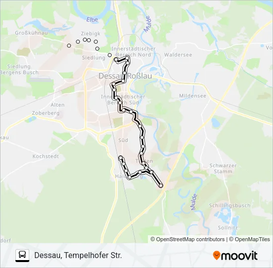 11 Bus Line Map