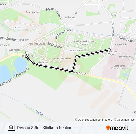 Автобус N3: карта маршрута