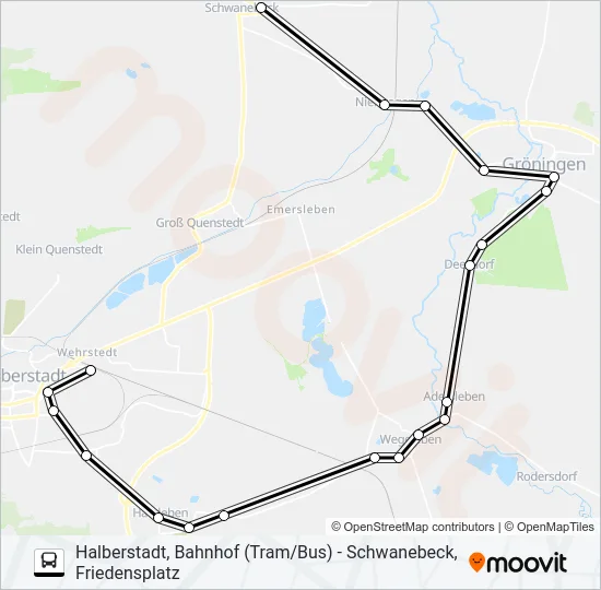 236 Bus Line Map