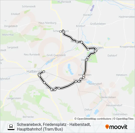 Автобус 236: карта маршрута