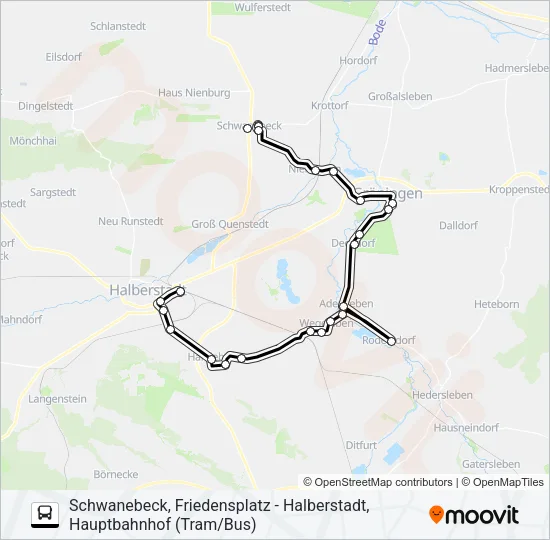 Автобус 236: карта маршрута