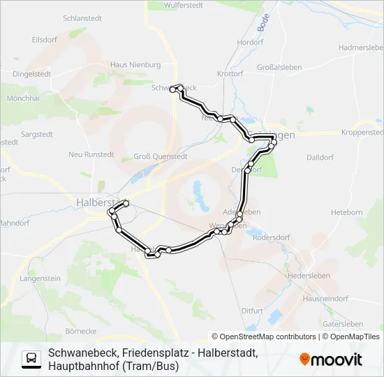 Автобус 236: карта маршрута