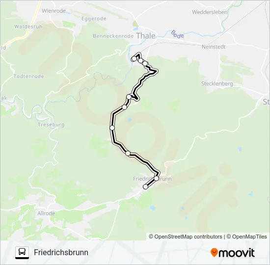 256 Bus Line Map