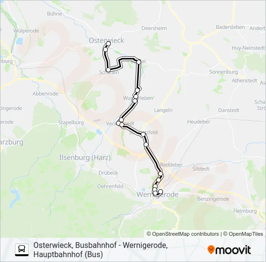 AST 8 Bus Line Map