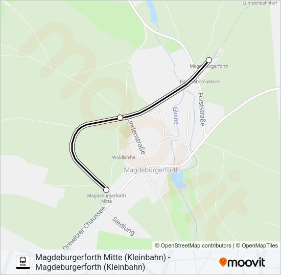Поезд KJ1: карта маршрута